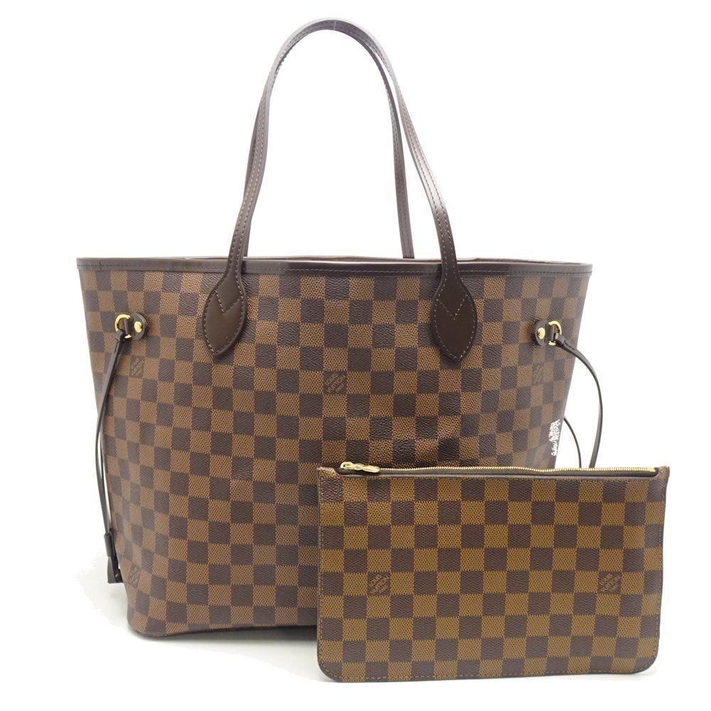 Louis Vuitton Damier Neverfull MM Tote Bag